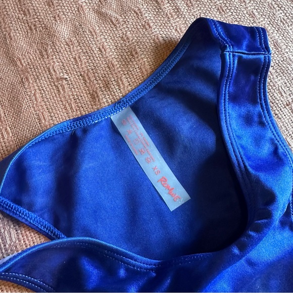 LIKE NEW Shimmer Satin Bikini Set - Picture 5 of 10